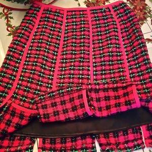 Silk Land midi skirt